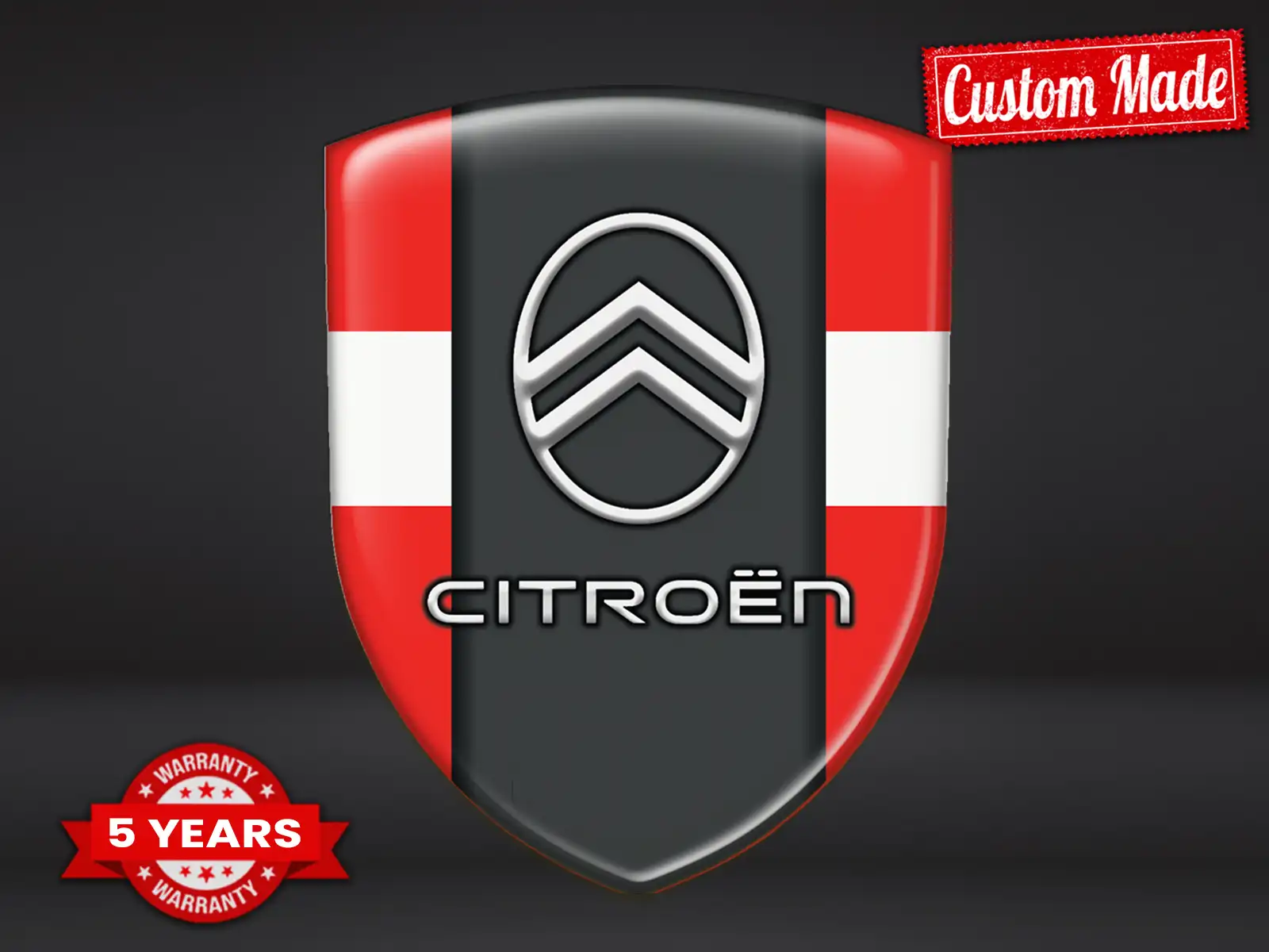 Citroen Windschutzaufkleber Robust Hochwertig Professionell